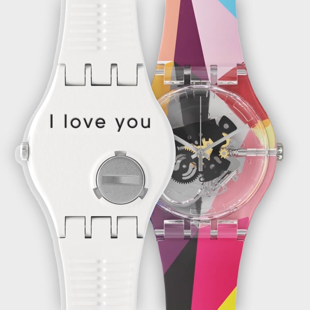 Customised watches with SwatchXYou Swatch International